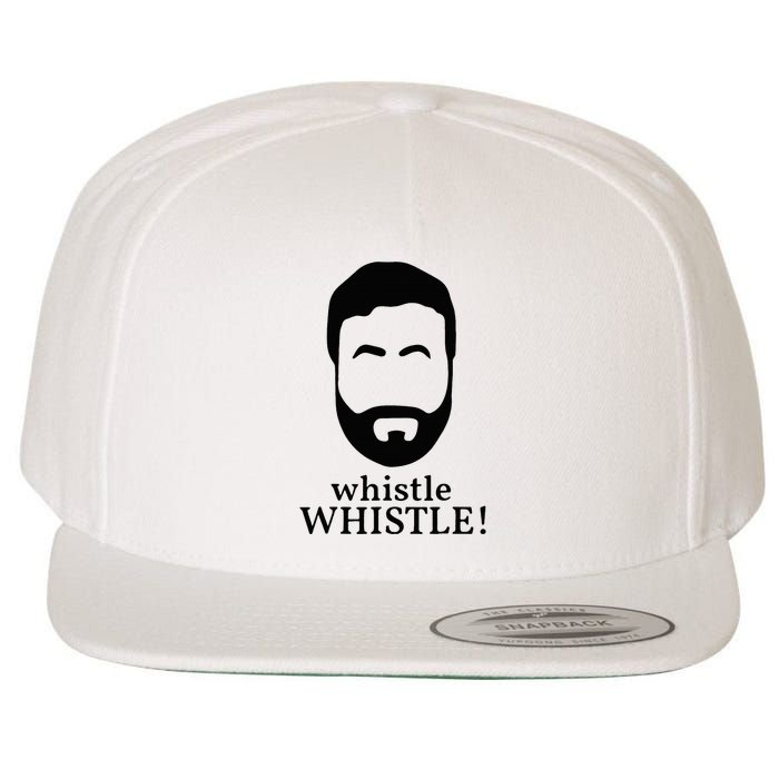 Whistle Whistle Wool Snapback Cap