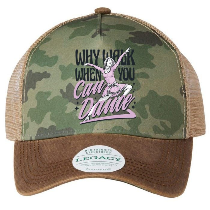 Why Walk When You Can Dance Legacy Tie Dye Trucker Hat
