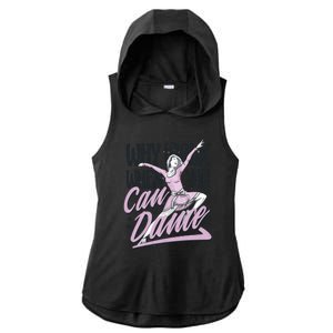 Why Walk When You Can Dance Ladies PosiCharge Tri-Blend Wicking Draft Hoodie Tank