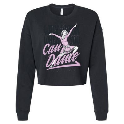 Why Walk When You Can Dance Cropped Pullover Crew