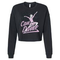 Why Walk When You Can Dance Cropped Pullover Crew