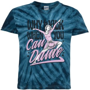 Why Walk When You Can Dance Kids Tie-Dye T-Shirt