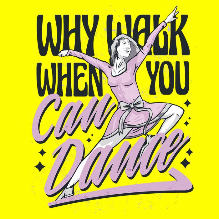 Why Walk When You Can Dance USA-Made Doggie Bandana