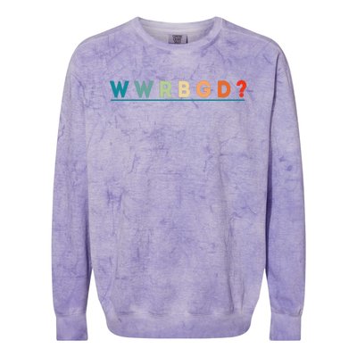 Wwrbgd Colorblast Crewneck Sweatshirt