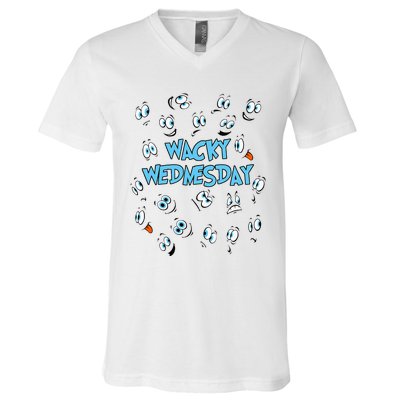 W.A.C.K.Y W.E.D.N.E.S.D.A.Y V-Neck T-Shirt