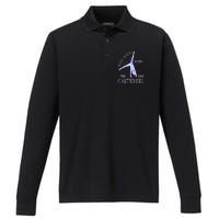 Why Walk When You Can Cartwheel Cute Gymnastics Performance Long Sleeve Polo