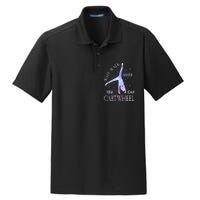 Why Walk When You Can Cartwheel Cute Gymnastics Dry Zone Grid Polo