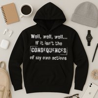 Well, Well, Well If It Isn't The Consequences Of My Own Actions Hoodie