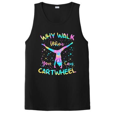 Why Walk When You Can Cartwheel Gymnast Gymnastic Tumbling  PosiCharge Competitor Tank