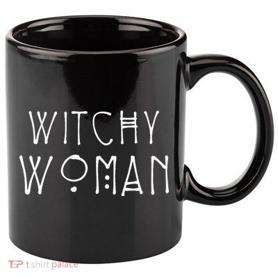 Witchy Woman Witch Wiccan And Pagan Gifts Halloween 11oz C Handle Ceramic Mug