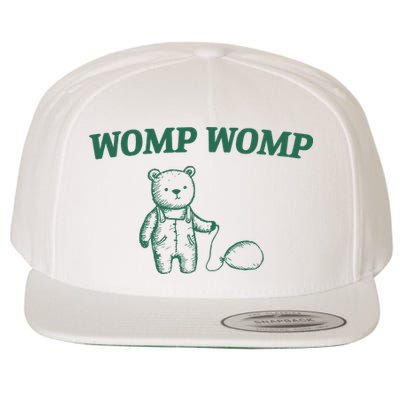 Womp Womp Wool Snapback Cap