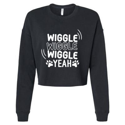 Wiggle Wiggle Cropped Pullover Crew