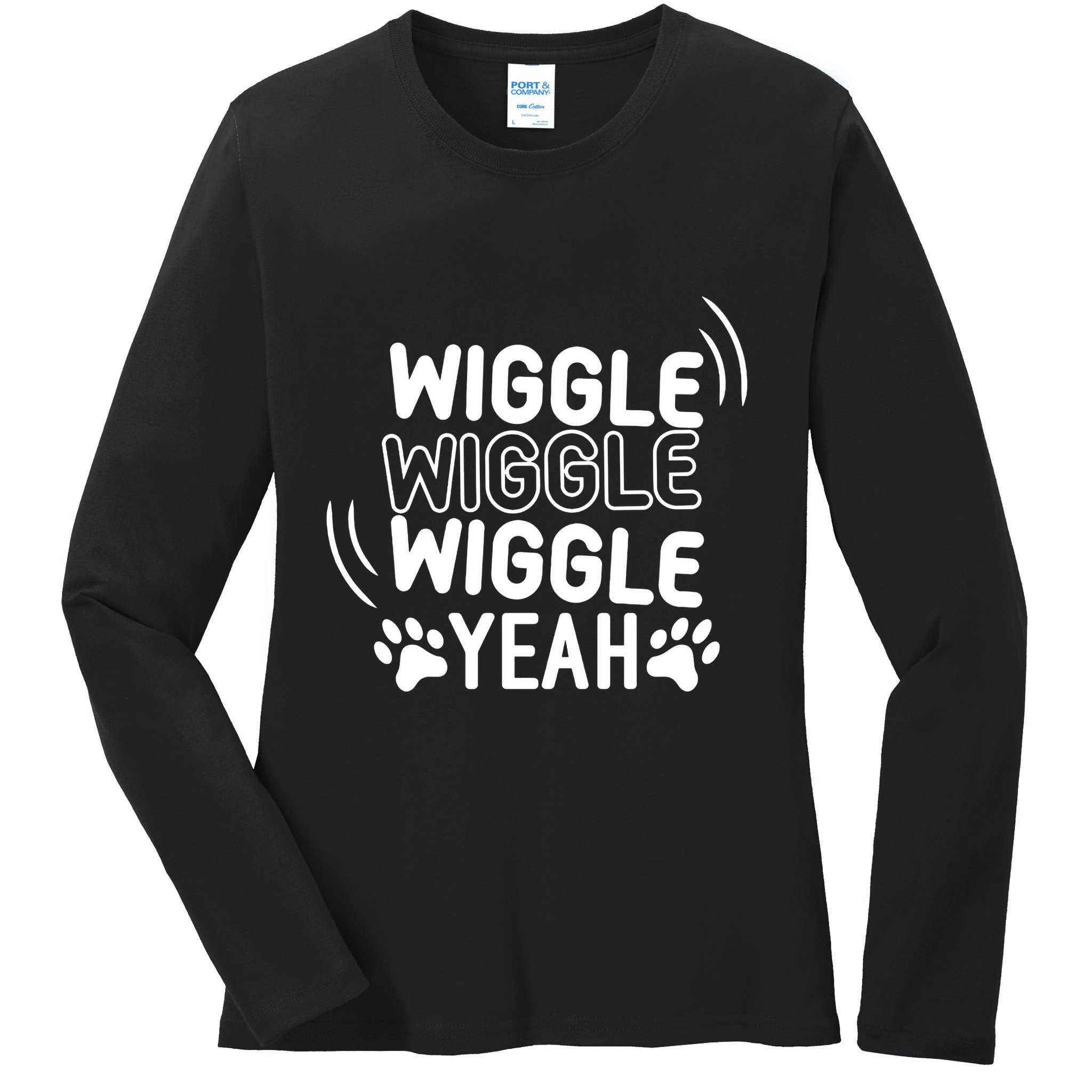 Wiggle Wiggle Ladies Long Sleeve Shirt