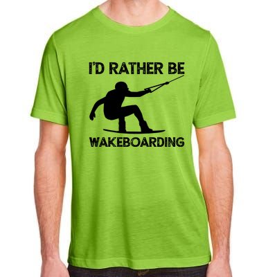 Wakeboarding Wakeboarder Wakeboard Funny Gift Adult ChromaSoft Performance T-Shirt