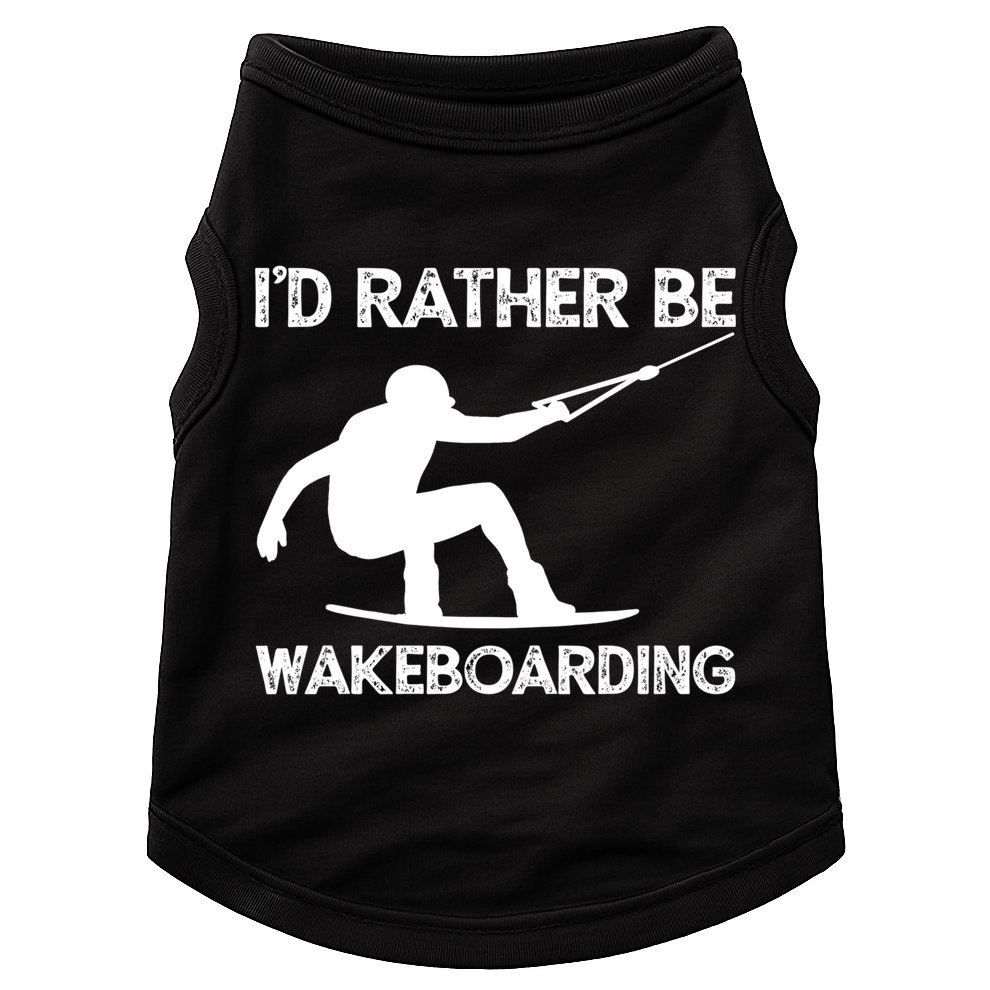 Wakeboarding Wakeboarder Wakeboard Funny Gift Doggie Tank