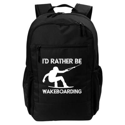 Wakeboarding Wakeboarder Wakeboard Funny Gift Backpack