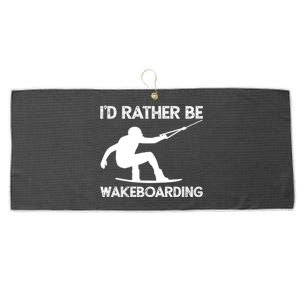 Wakeboarding Wakeboarder Wakeboard Funny Gift Large Microfiber Waffle Golf Towel