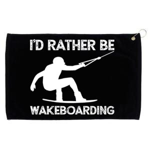 Wakeboarding Wakeboarder Wakeboard Funny Gift Grommeted Golf Towel