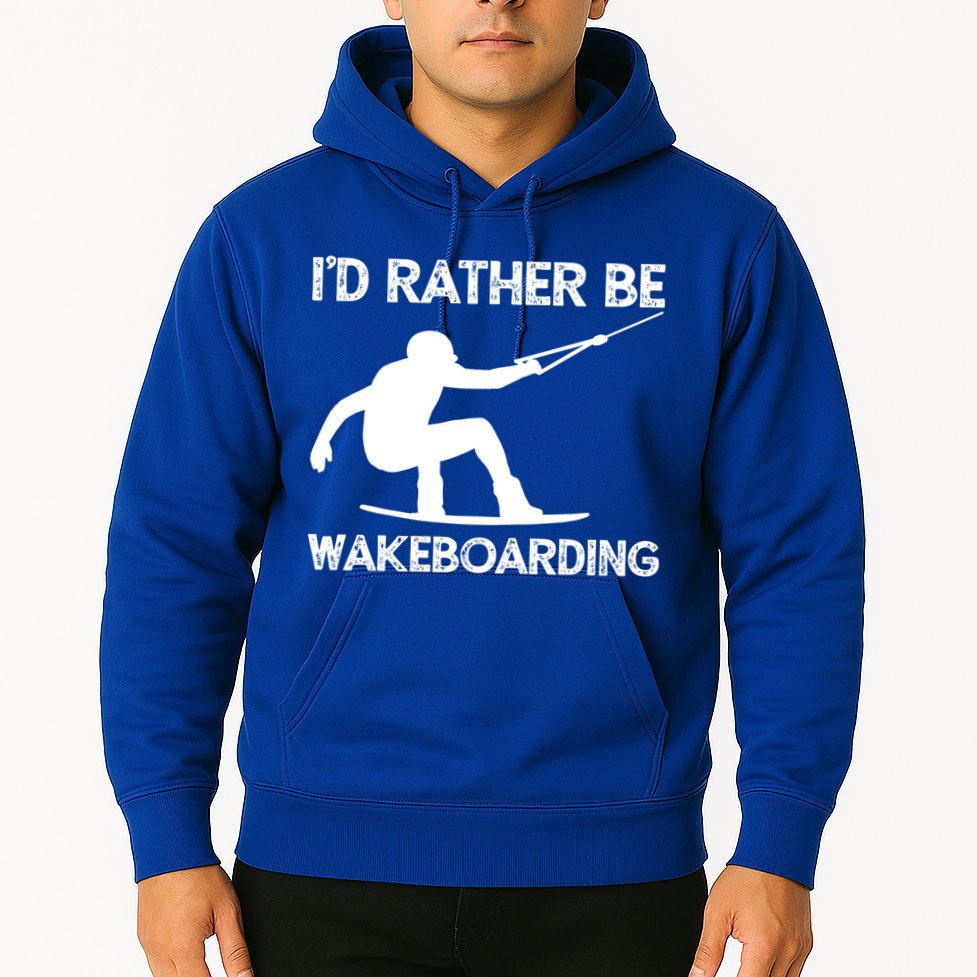 Wakeboarding Wakeboarder Wakeboard Funny Gift Hoodie