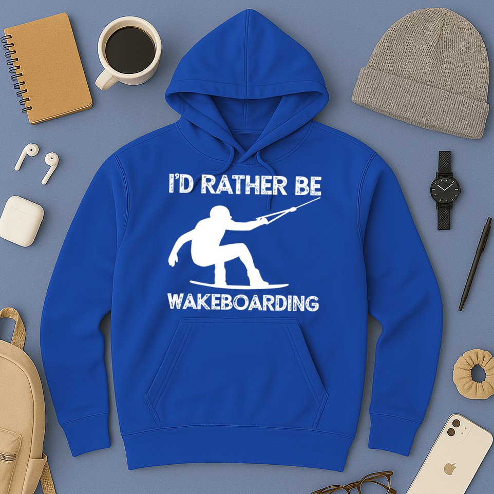 Wakeboarding Wakeboarder Wakeboard Funny Gift Hoodie