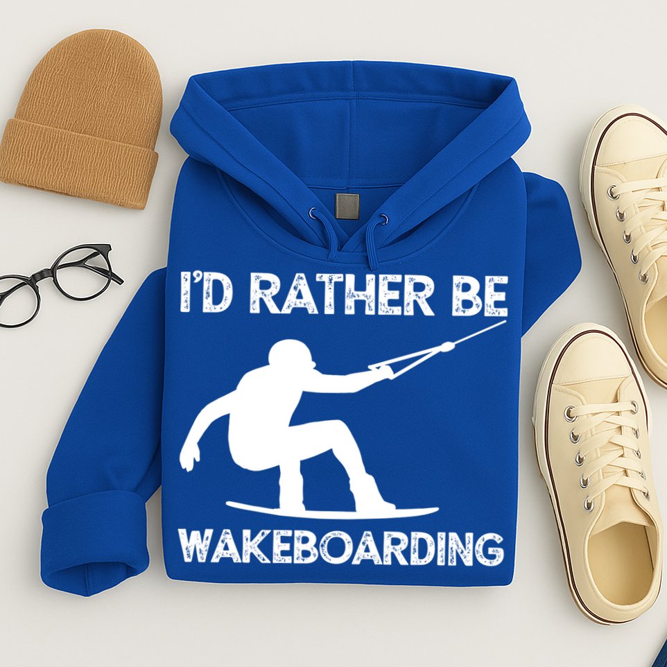 Wakeboarding Wakeboarder Wakeboard Funny Gift Hoodie
