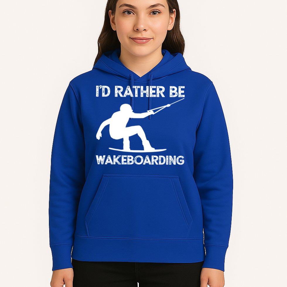 Wakeboarding Wakeboarder Wakeboard Funny Gift Hoodie