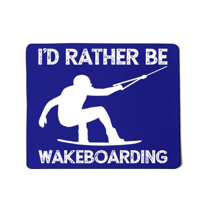 Wakeboarding Wakeboarder Wakeboard Funny Gift Mousepad