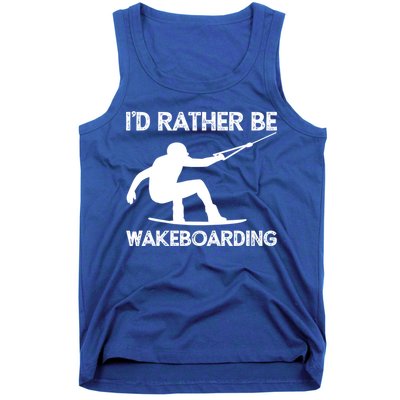 Wakeboarding Wakeboarder Wakeboard Funny Gift Tank Top