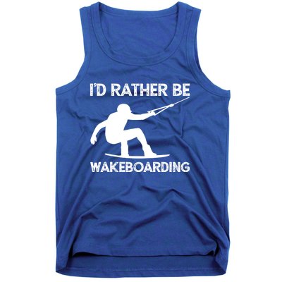 Wakeboarding Wakeboarder Wakeboard Funny Gift Tank Top