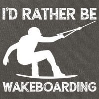 Wakeboarding Wakeboarder Wakeboard Funny Gift Cotton Canvas Backpack