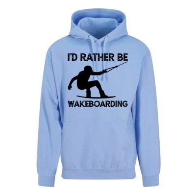 Wakeboarding Wakeboarder Wakeboard Funny Gift Unisex Surf Hoodie