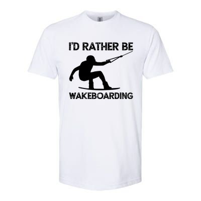 Wakeboarding Wakeboarder Wakeboard Funny Gift Softstyle CVC T-Shirt