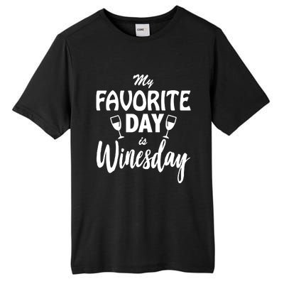 Winesday Wine Tall Fusion ChromaSoft Performance T-Shirt