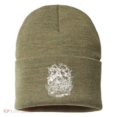 Wild Wild West Texas American Cowboy Sustainable Knit Beanie