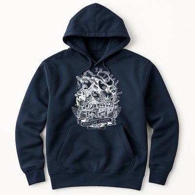 Wild Wild West Texas American Cowboy Hoodie