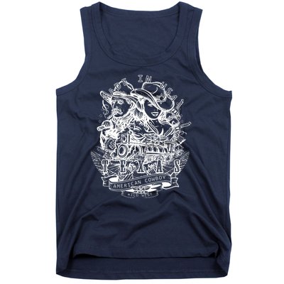 Wild Wild West Texas American Cowboy Tank Top