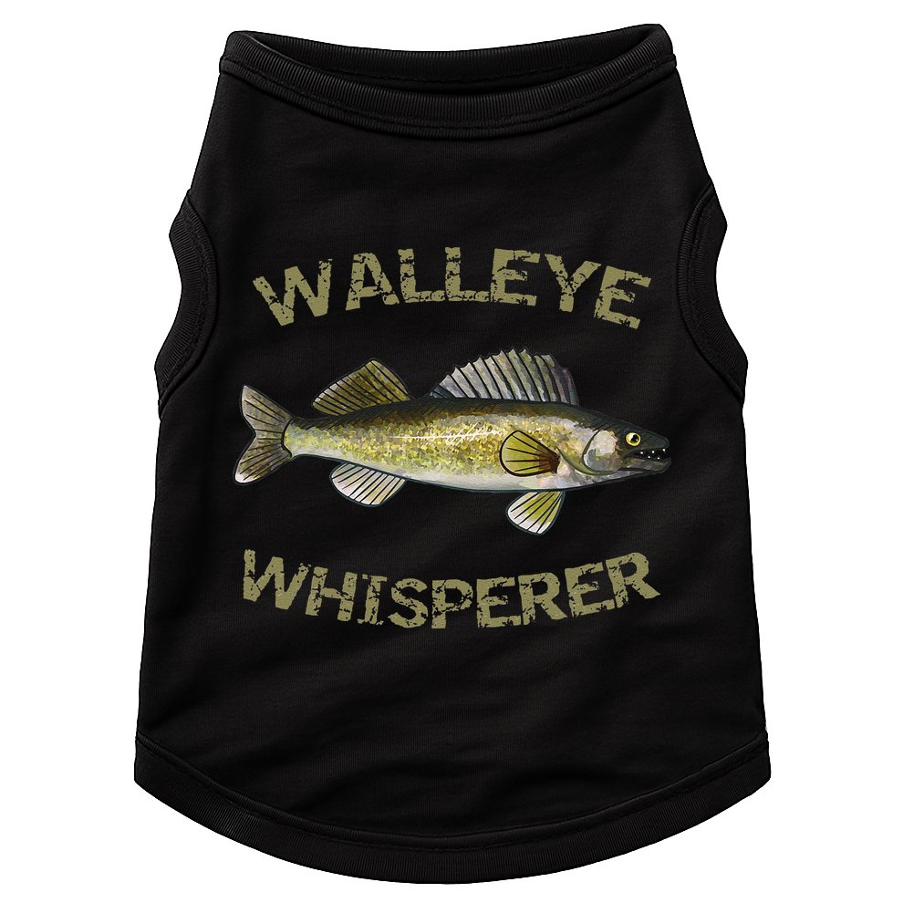 Walleye Whisperer Walleye Fishing Walleye Gift Doggie Tank