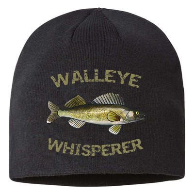 Walleye Whisperer Walleye Fishing Walleye Gift Sustainable Beanie