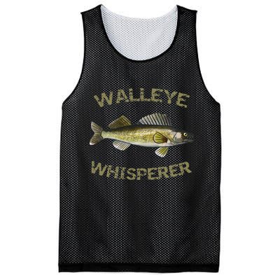 Walleye Whisperer Walleye Fishing Walleye Gift Mesh Reversible Basketball Jersey Tank