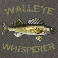 Walleye Whisperer Walleye Fishing Walleye Gift Cotton Canvas Backpack
