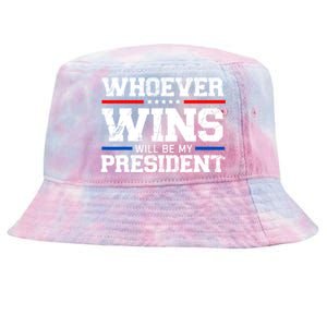 Whoever Wins Will Be My President Tie-Dyed Bucket Hat