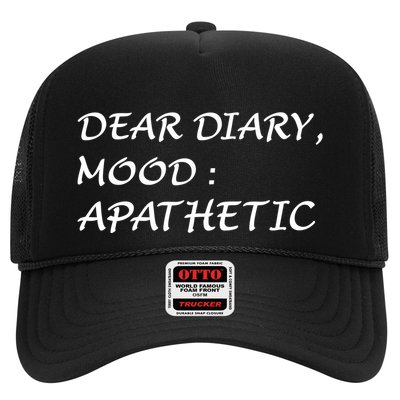 When We Were Young Dear Diary Mood Apathetic Trucker Hat