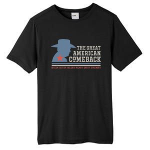 Winning Won Win Patriotic Cowboy Great American Comeback Tall Fusion ChromaSoft Performance T-Shirt