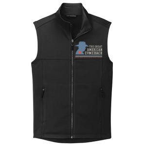 Winning Won Win Patriotic Cowboy Great American Comeback Collective Smooth Fleece Vest