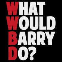Wwbd What Would Barry Do Funny Sarcastic Button