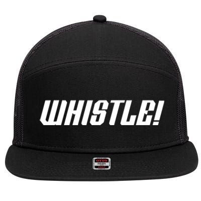 Whistle Whistle 7 Panel Mesh Trucker Snapback Hat