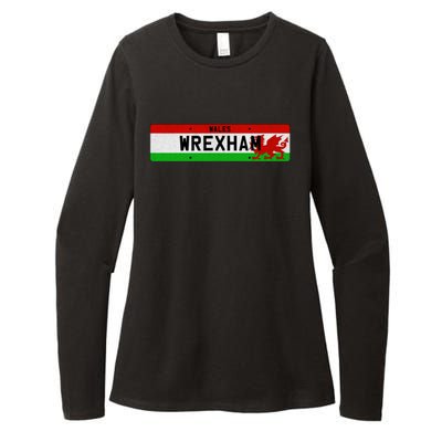 Wrexham, Wales Wrexham Womens CVC Long Sleeve Shirt