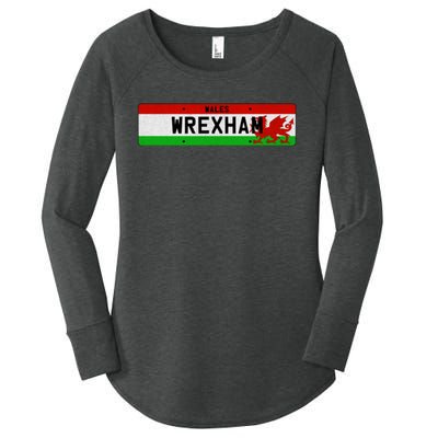 Wrexham, Wales Wrexham Women's Perfect Tri Tunic Long Sleeve Shirt