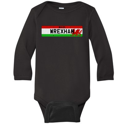 Wrexham, Wales Wrexham Baby Long Sleeve Bodysuit