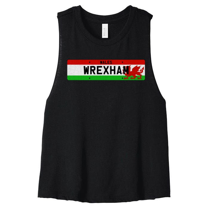 Wrexham, Wales Wrexham Women's Racerback Cropped Tank